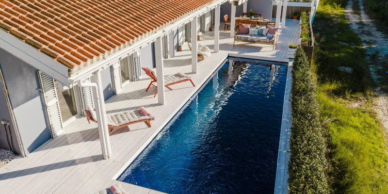 luxury holiday villa rental in comporta with swimming pool and garden