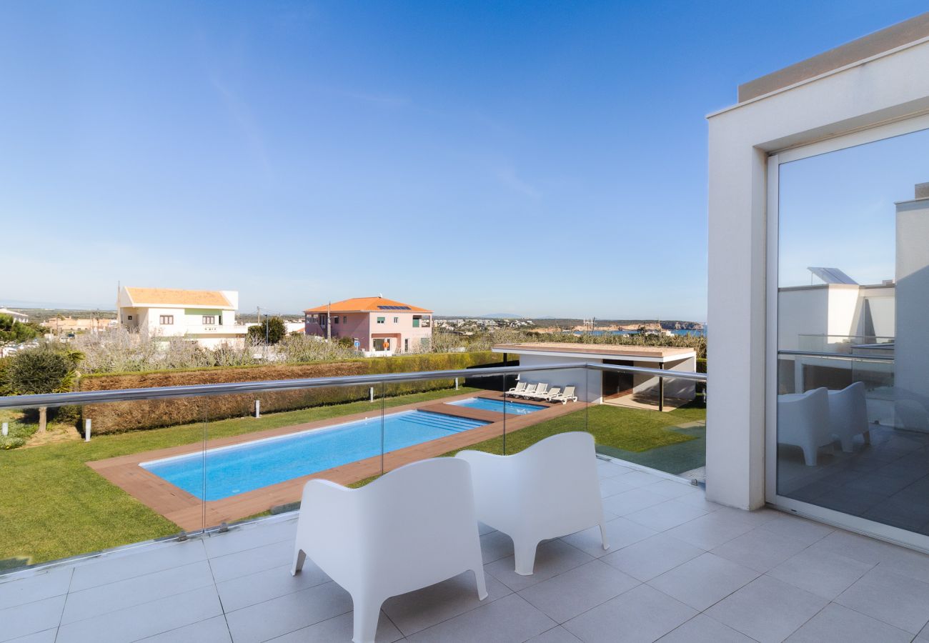 Casa com vista para a praia.     